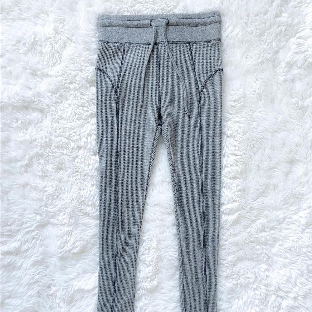 urban outfitters out from under thermal waffle knit legging joggers